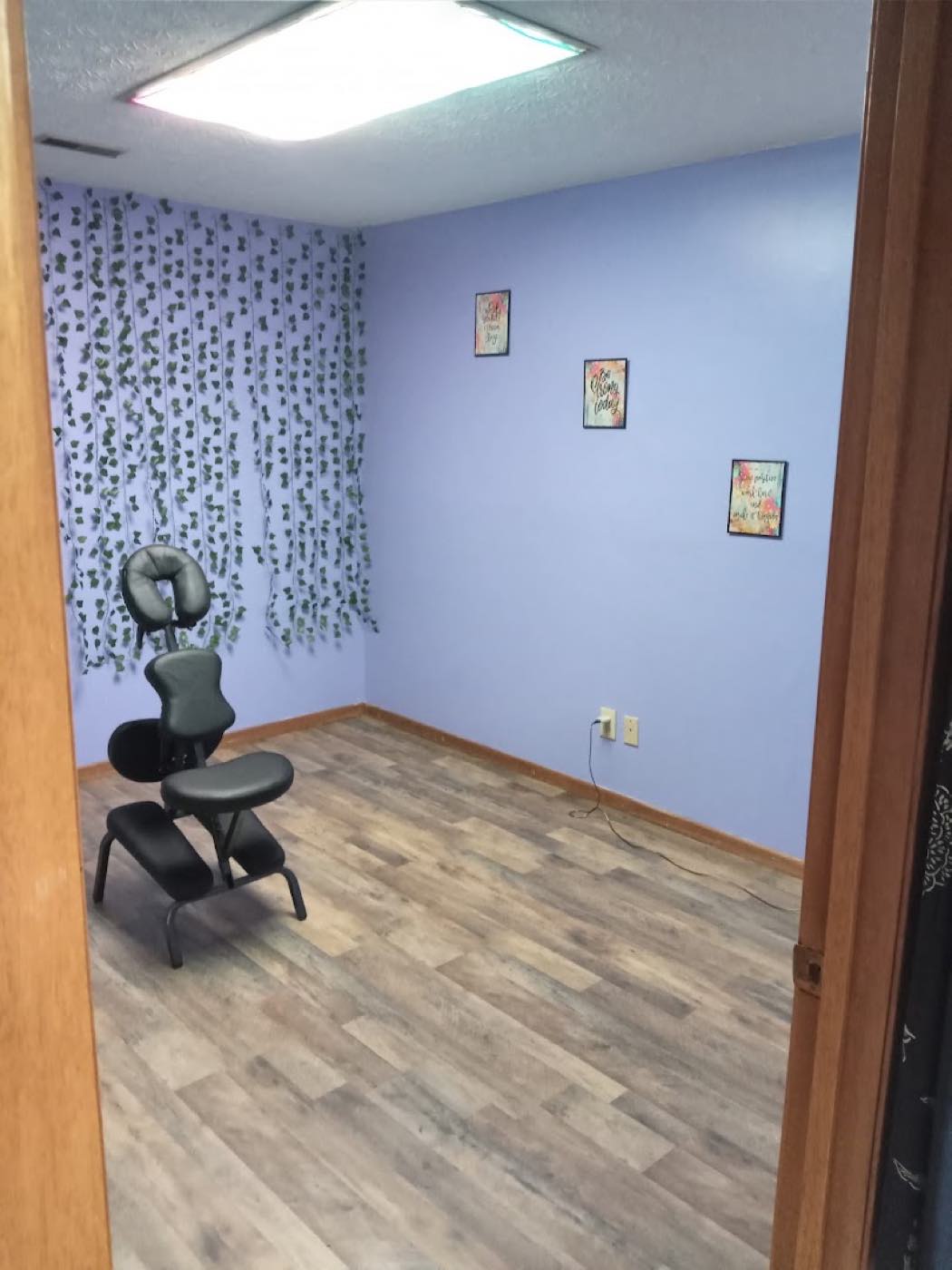 Treatment space at Rock Your Body